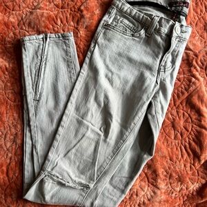 Jordache Light Gray Denim Jeans